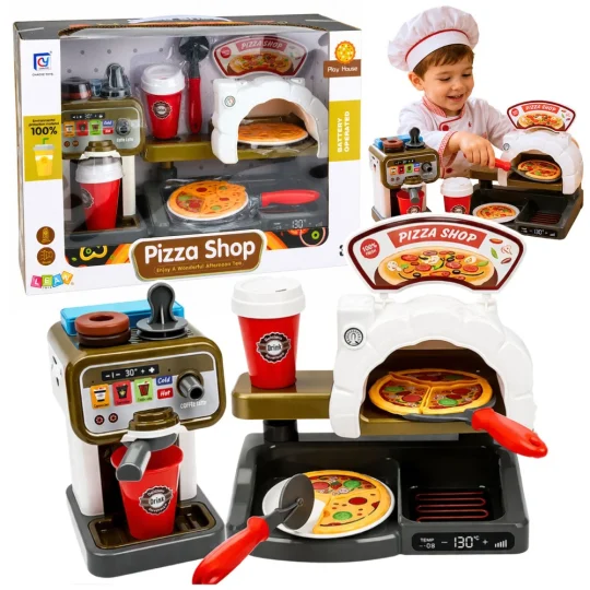 Dječji Set Pizzerije S Pećnicom I Aparatom Za Kavu 1