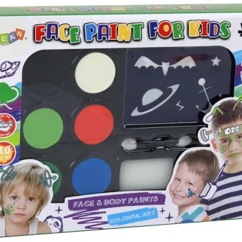 Dječji Set Za Oslikavanje Lica Sa šablonama 3