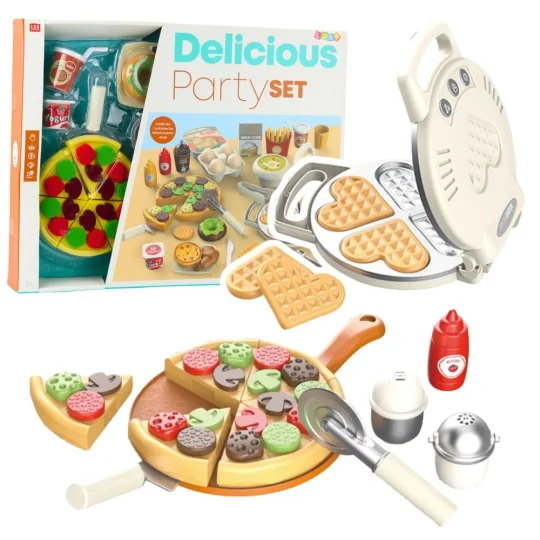 Dječji Set Za Pizzu I Vafle, 23 Dijela 1