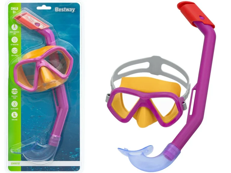 Dječji Set Za Ronjenje Bestway 24023, Maska I Tuba, Plava 1