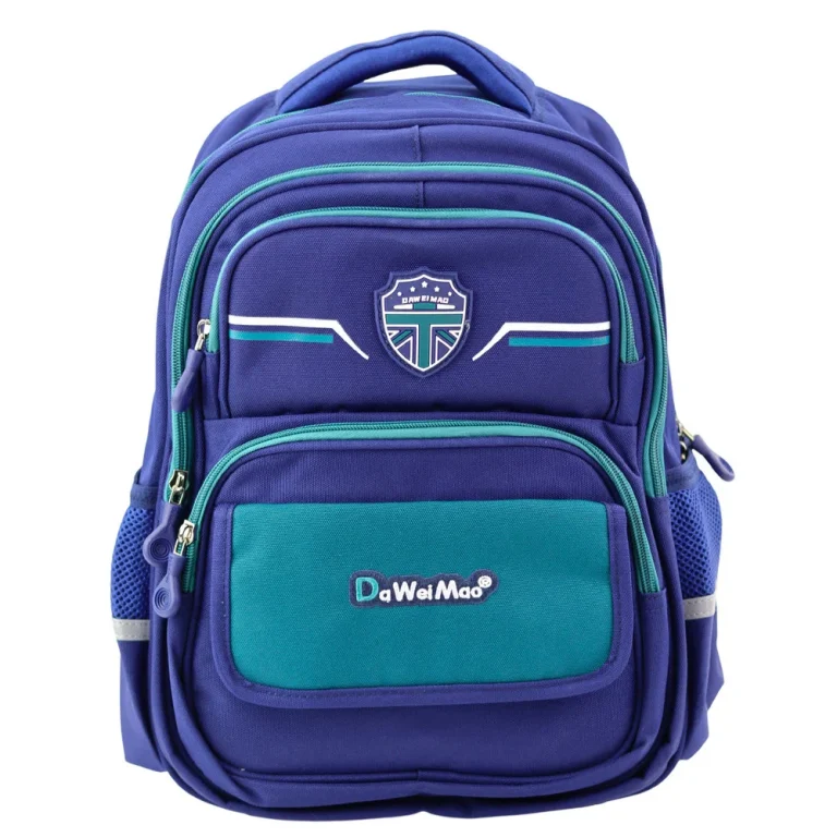 Dječji školski Ruksak S Remenom Za Prsa, Tamnoplavi Zeleni, 20l, 38cm 1