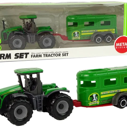 Dječji Traktor S Prikolicom, Zeleni 1