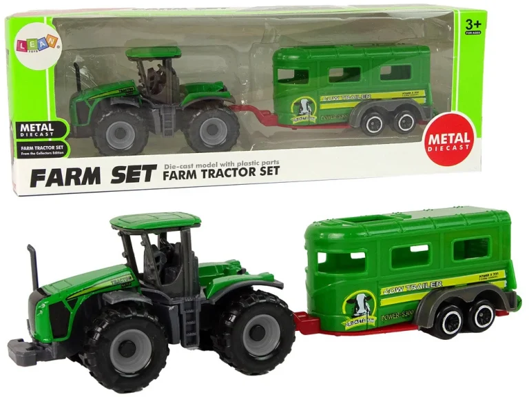 Dječji Traktor S Prikolicom, Zeleni 1