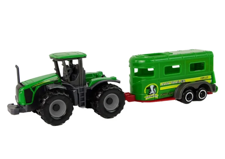 Dječji Traktor S Prikolicom, Zeleni 2
