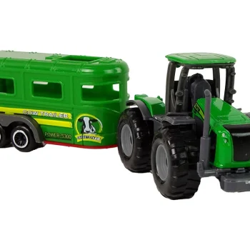 Dječji Traktor S Prikolicom, Zeleni 3