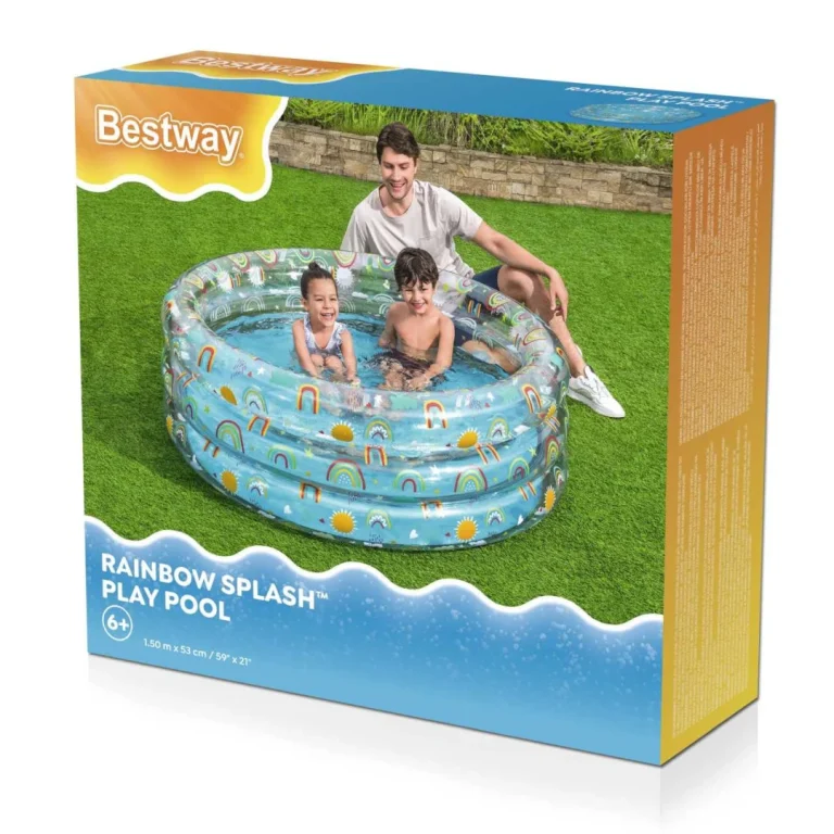 Dječji Vrtni Bazen 150x53cm Tropical Bestway + Krpa Za Popravak 8