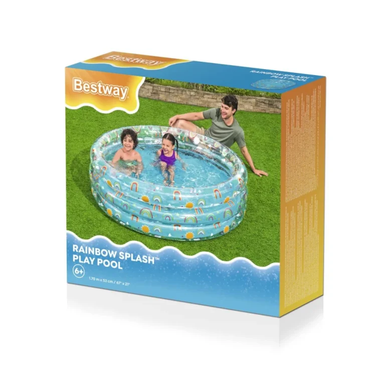 Dječji Vrtni Bazen 170x53cm Tropical Bestway + Krpa Za Popravak, Pkr 15545 2