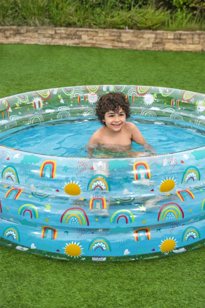 Dječji Vrtni Bazen 170x53cm Tropical Bestway + Krpa Za Popravak, Pkr 15545 7