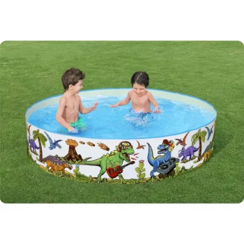 Dječji Vrtni Bazen Dinosaur 183 X 38 Cm Bestway 55022 7