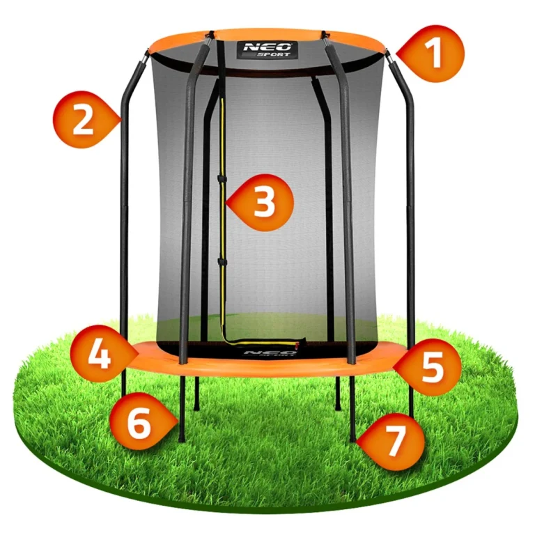 Dječji Vrtni Trampolin Neo Sport, Ø 152 Cm (5 Ft) 12
