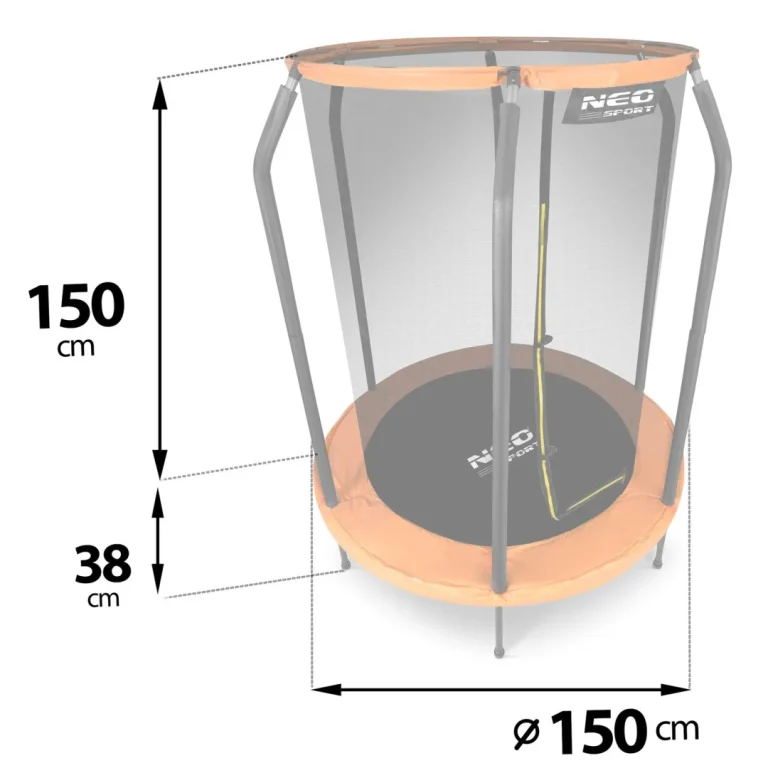 Dječji Vrtni Trampolin Neo Sport, Ø 152 Cm (5 Ft) 6