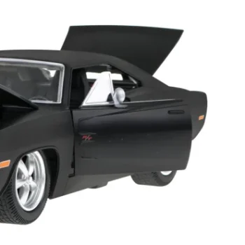 Dodge Charger Rt Iz 1970. Crni Rastar Model 1:16 Automobil Na Daljinsko Upravljanje, Crna 2