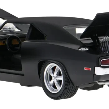 Dodge Charger Rt Iz 1970. Crni Rastar Model 1:16 Automobil Na Daljinsko Upravljanje, Crna 4