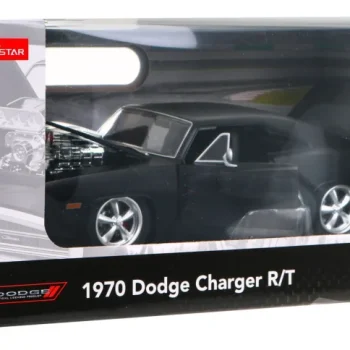 Dodge Charger Rt Iz 1970. Crni Rastar Model 1:16 Automobil Na Daljinsko Upravljanje, Crna 8