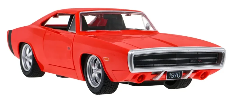 Dodge Charger Rt Iz 1970. Crveni Rastar Model 1:16 Automobil Na Daljinsko Upravljanje, Crvena 3