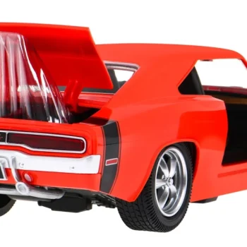 Dodge Charger Rt Iz 1970. Crveni Rastar Model 1:16 Automobil Na Daljinsko Upravljanje, Crvena 5