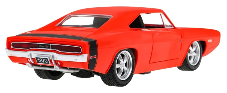 Dodge Charger Rt Iz 1970. Crveni Rastar Model 1:16 Automobil Na Daljinsko Upravljanje, Crvena 6