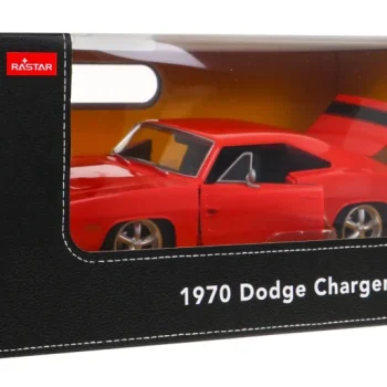 Dodge Charger Rt Iz 1970. Crveni Rastar Model 1:16 Automobil Na Daljinsko Upravljanje, Crvena 9