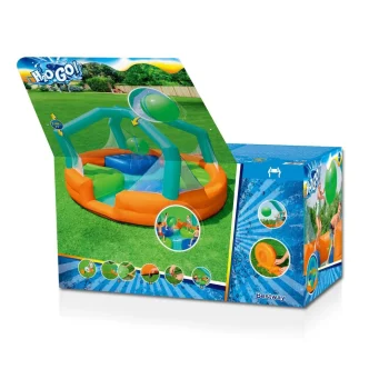 Dodge Drench Bestway Vodeni Park Igralište + Vodeni Prskalica + 4 Platforme Na Napuhavanje 13