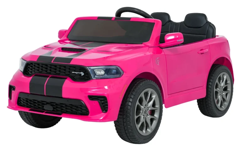 Dodge Durango Ružičasti Auto Na Akumulator 5