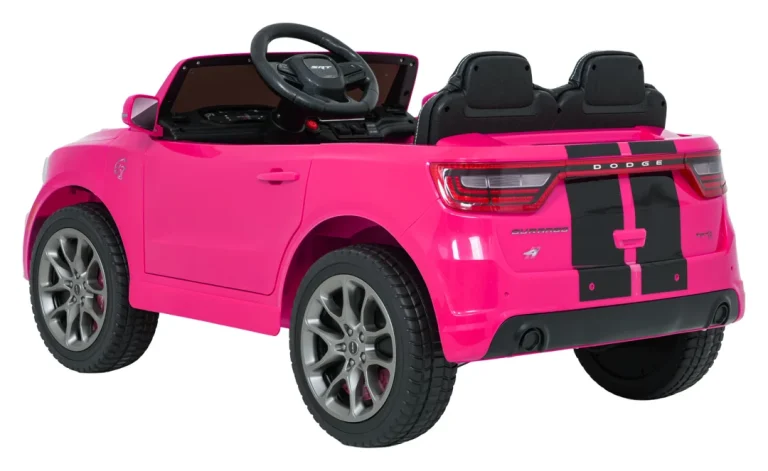 Dodge Durango Ružičasti Auto Na Akumulator 8
