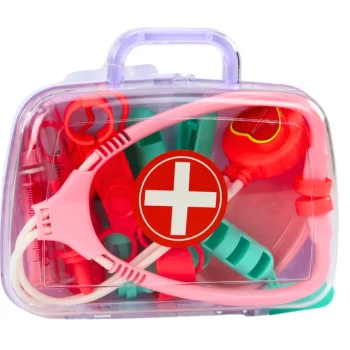 Doktorski Set U Ružičastom Koferu 4