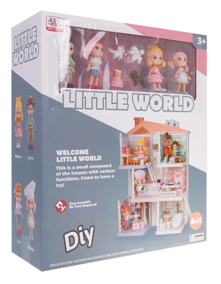 Dom Za Lutke S Priborom 3+ 12