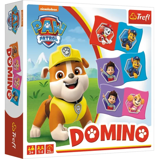 Domino Paw Patrol – Edukativna Igra Za Djecu Trefl 01895 1