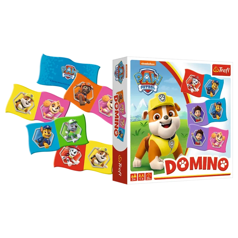 Domino Paw Patrol – Edukativna Igra Za Djecu Trefl 01895 3