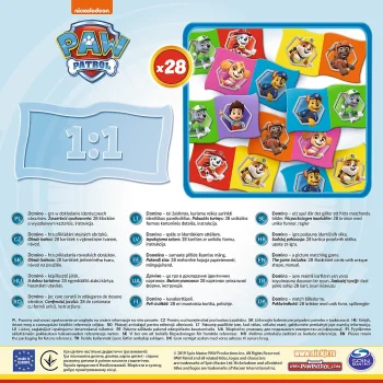 Domino Paw Patrol – Edukativna Igra Za Djecu Trefl 01895 4