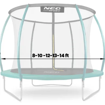 Donji Stup Trampolina Tipa C Neo Sport, 8–14 Ft, Zeleni 3