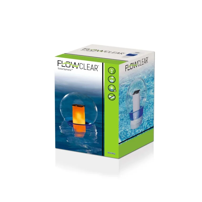 Dozator Kemikalija S Plutajućim Efektom + Bestway Led Lampa + čišćenje Vode U Bazenu 15