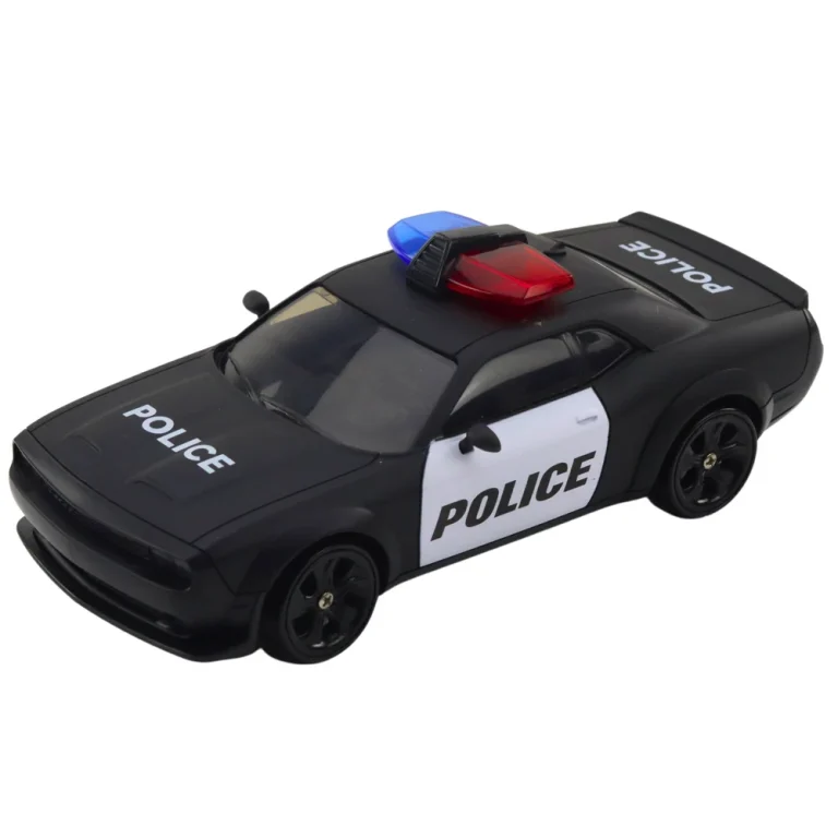 Drift Sports Car S Izmjenjivim Kotačima, Daljinski Upravljani Rc 4wd Policijski 2