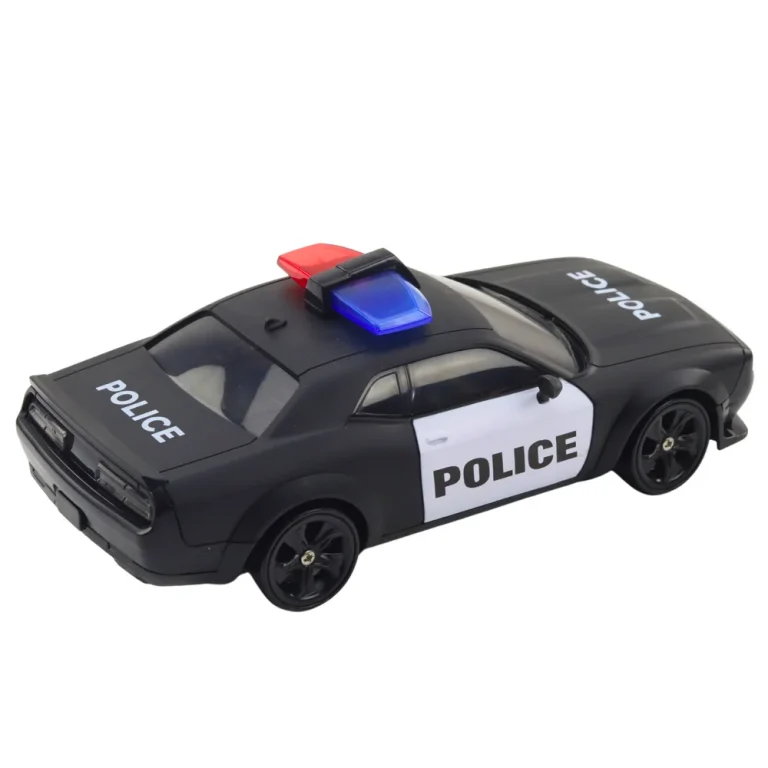 Drift Sports Car S Izmjenjivim Kotačima, Daljinski Upravljani Rc 4wd Policijski 3