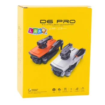 Dron D6 Pro, Kamera, Led Svjetla, Aplikacija App Rc, Svijetlo Siva 5