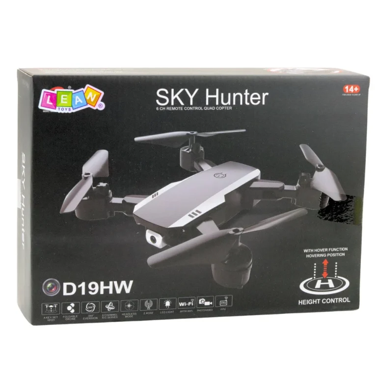 Dron Sky Hunter D19hw, Fpv Kamera, Wi Fi, 15 Min Leta 5