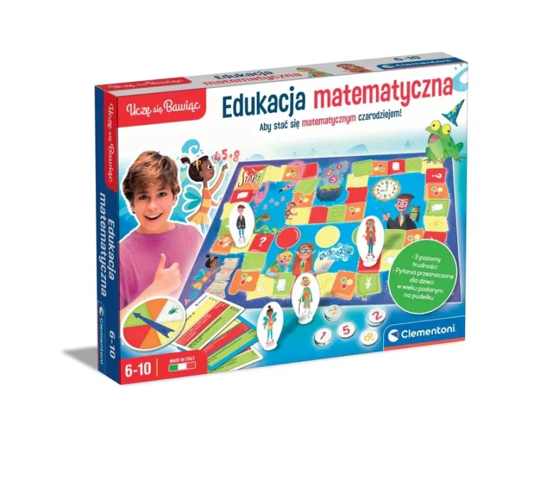 Društvena Igra Edukativna Matematika Clementoni 50778, Poljski Jezik 4