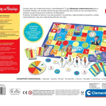 Društvena Igra Edukativna Matematika Clementoni 50778, Poljski Jezik 5