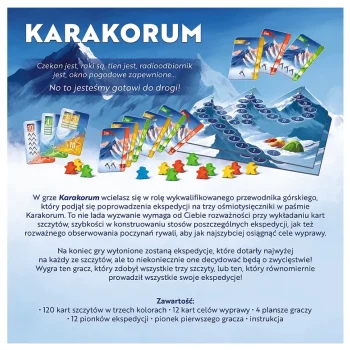 Društvena Igra Karakorum Reiner Knizia: Kralj Planina Trefl 02739 4