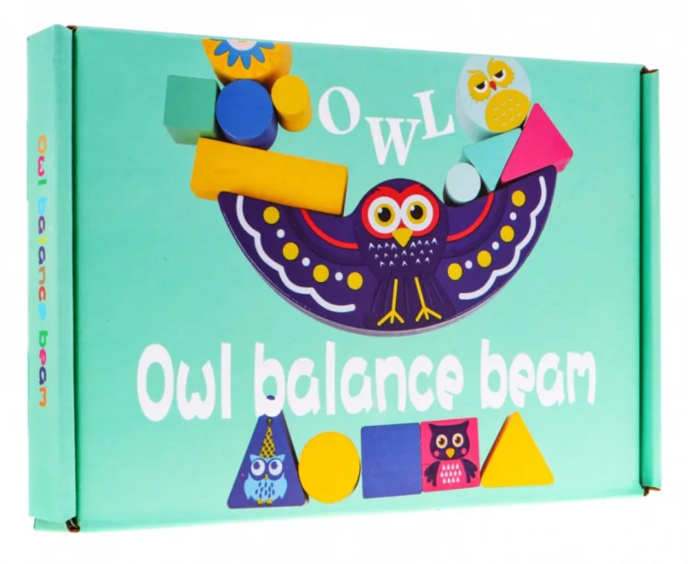 Drvena Balans Igra Sova 3+ 4