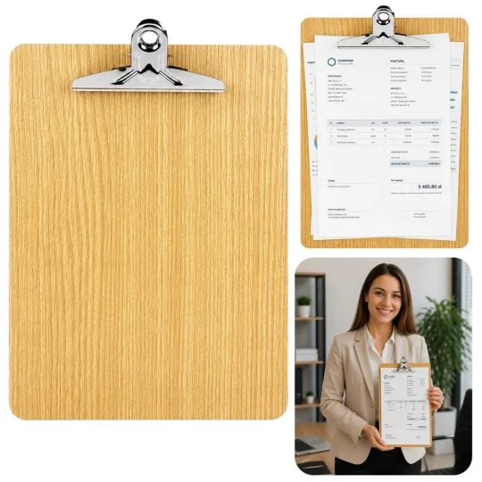 Drvena Clipboard Ploča A4 S Kopčom 1