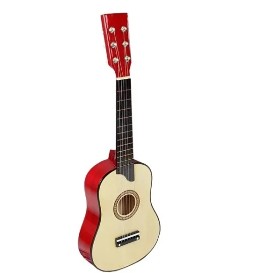 Drvena Gitara S Trzalicom Bež 1