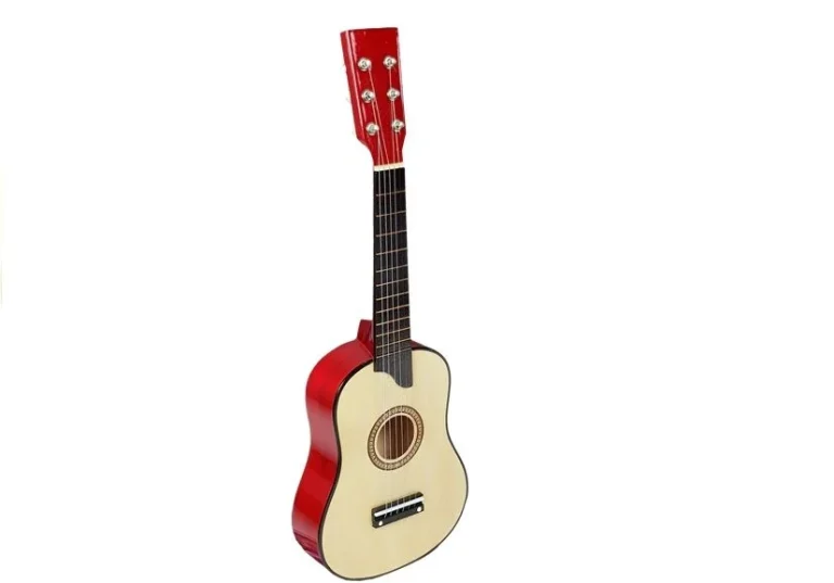 Drvena Gitara S Trzalicom Bež 1