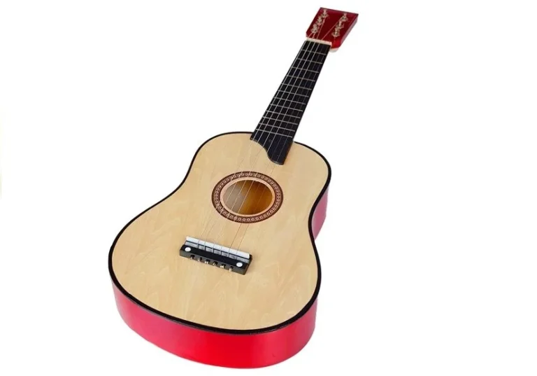 Drvena Gitara S Trzalicom Bež 4