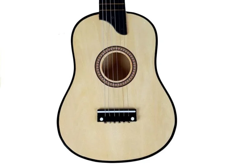Drvena Gitara S Trzalicom Bež 5