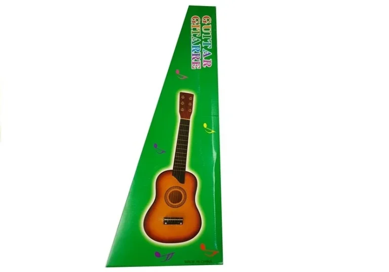 Drvena Gitara S Trzalicom Bež 6