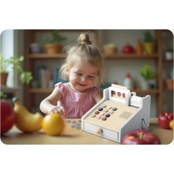 Drvena Igračka Blagajna Nk 863 Nukido 9