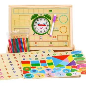 Drvena Magnetska Ploča Za Djecu 3+ Edukativni Set + Pribor 3