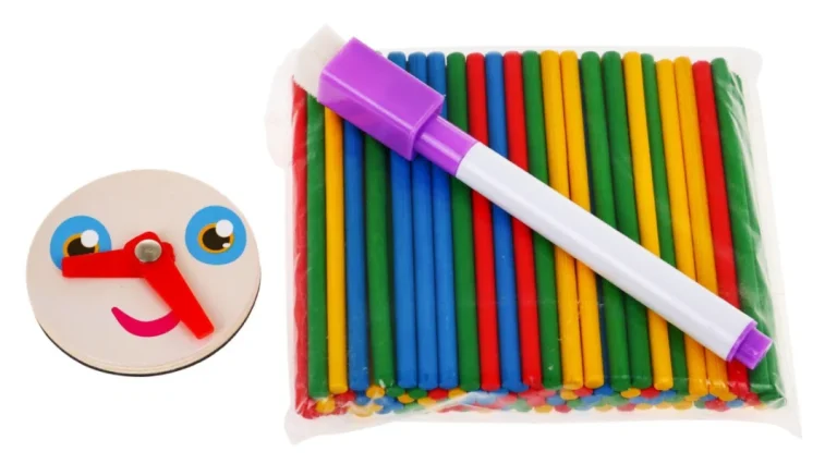 Drvena Magnetska Ploča Za Djecu 3+ Edukativni Set + Pribor 8