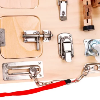 Drvena Manipulativna Ploča Za Djecu 3+ 8